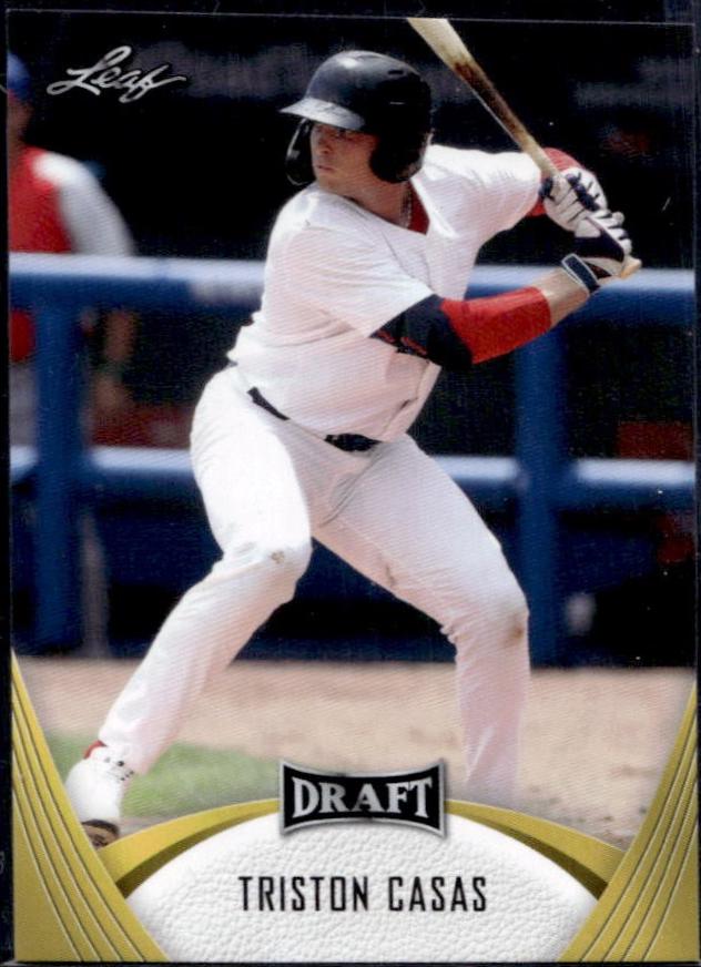 Triston Casas #18 2021 Leaf Draft Baseball
