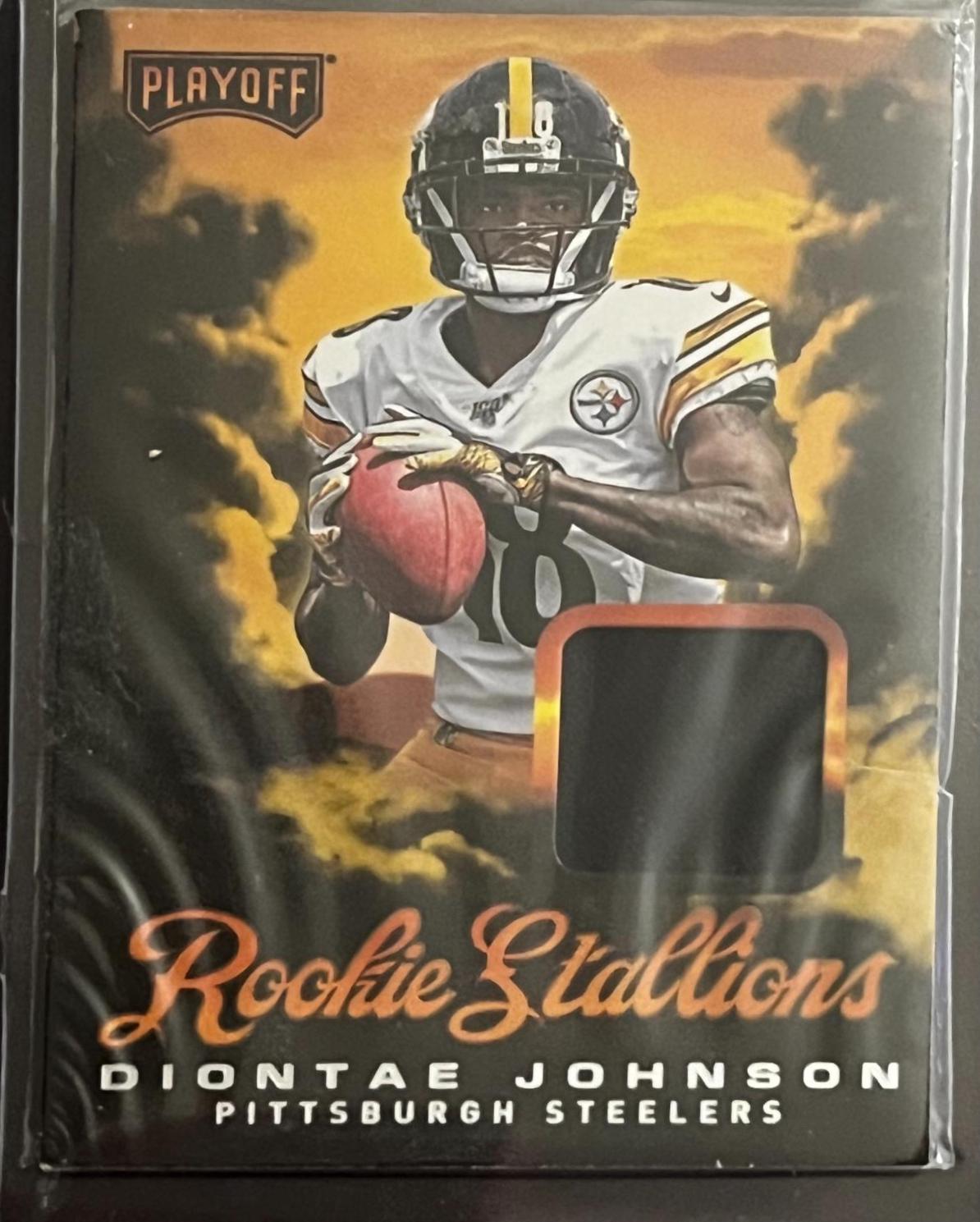 Diontae Johnson #RS-25 Football Cards 2019 Panini Playoff Rookie Stallions