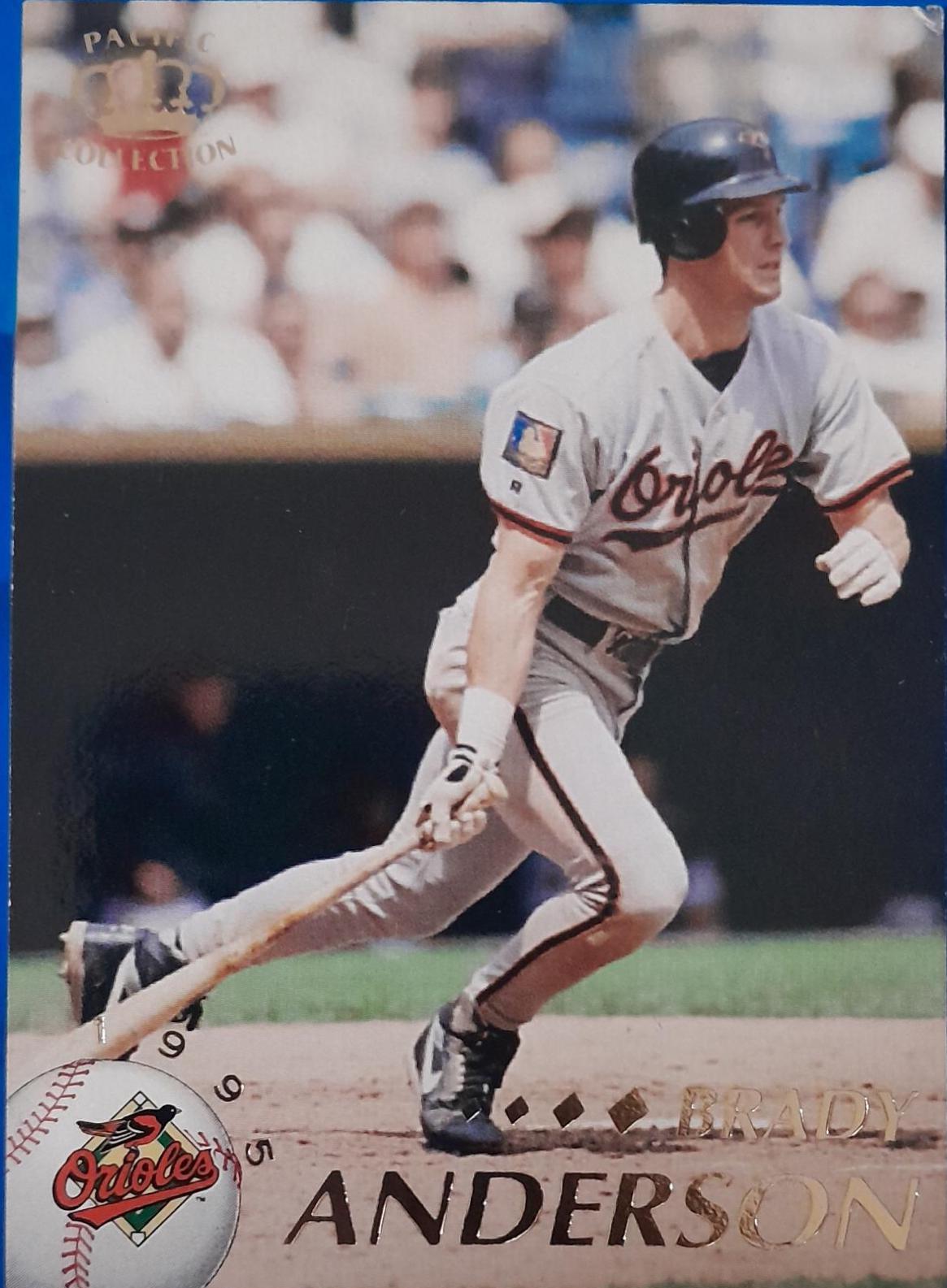 Brady Anderson #17 Baseball Cards 1995 Pacific