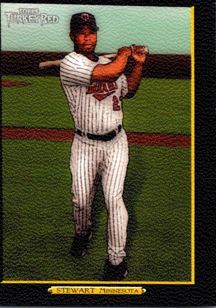 Shannon Stewart #7 Baseball Cards 2005 Topps Turkey Red