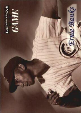 Ernie Banks #3 Baseball Cards 1998 Sports Illustrated Then & Now