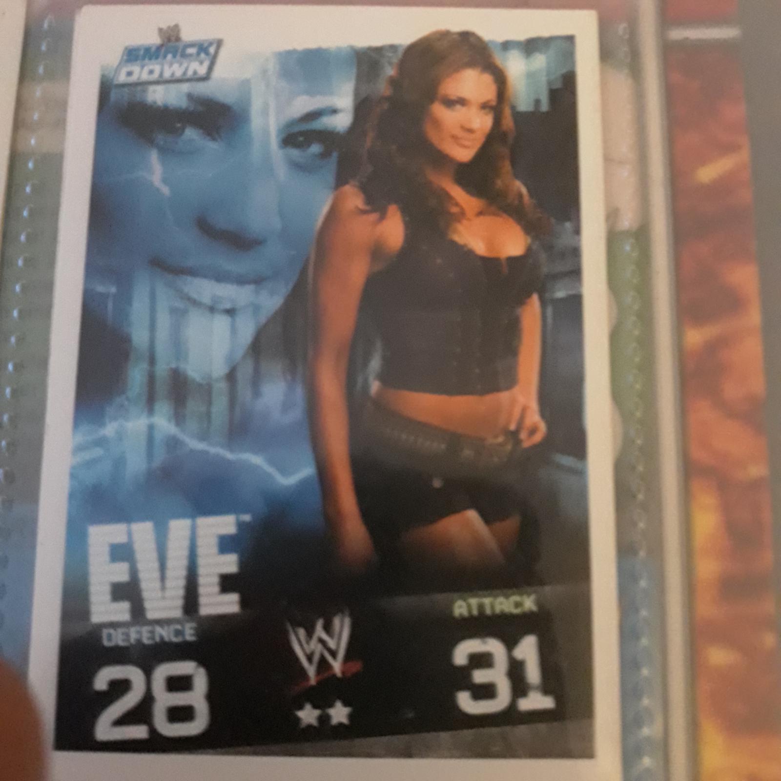 Eve Wrestling Cards 2009 Topps WWE Slam Attax