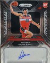 Tristan Vukcevic #2 Basketball Cards 2023 Panini Prizm Sensational Signature