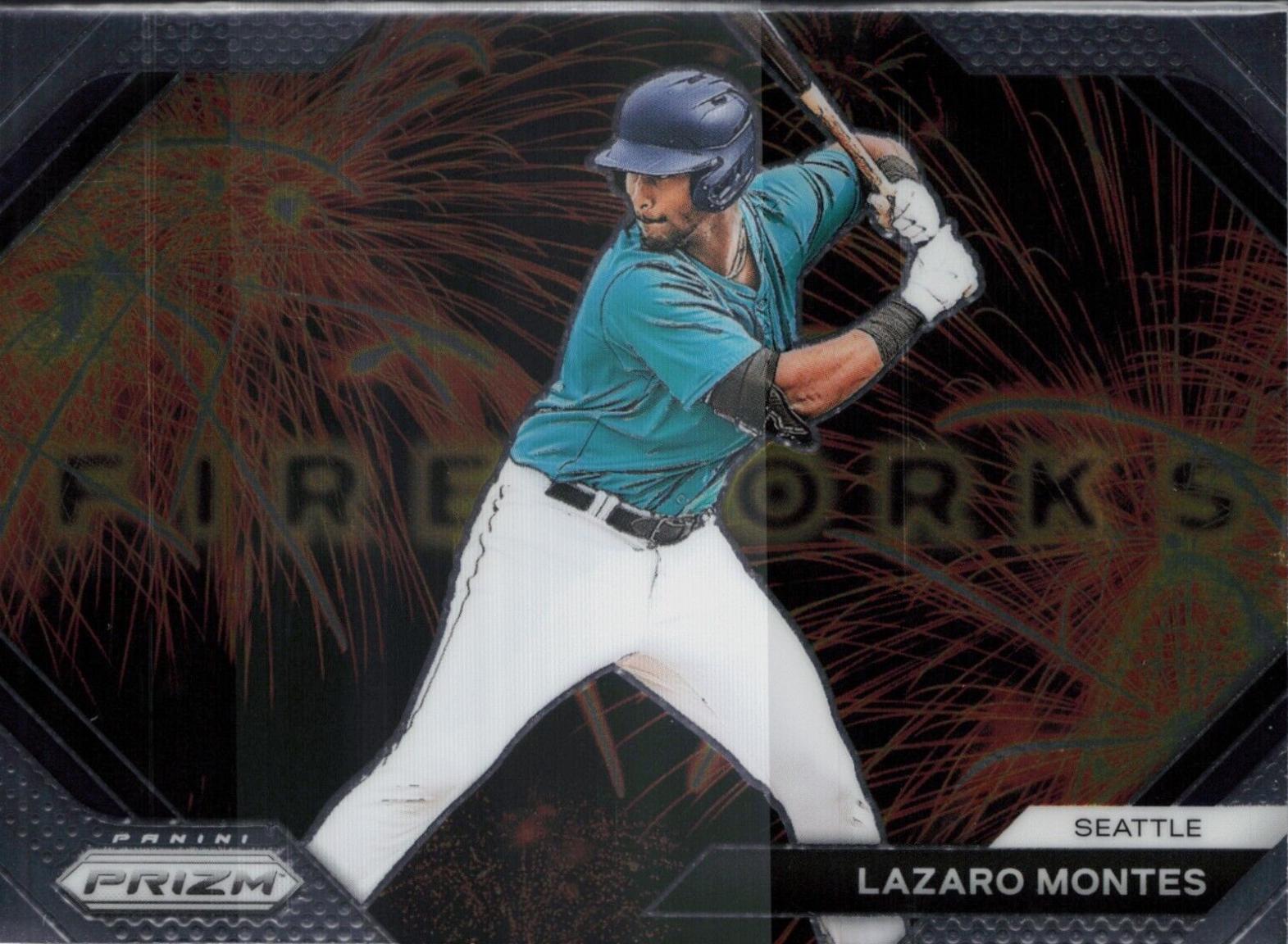 Lazaro Montes #3 Baseball Cards 2024 Panini Prizm Fireworks