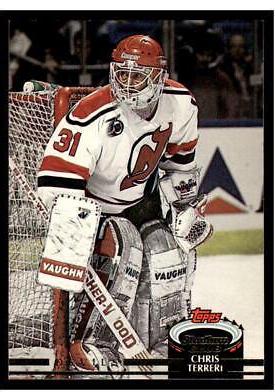 Chris Terreri #74 Hockey Cards 1992 Stadium Club