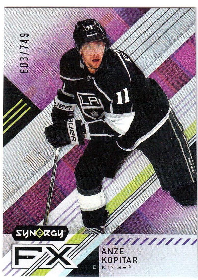 Anze Kopitar #FX-AK Hockey Cards 2021 Upper Deck Synergy FX