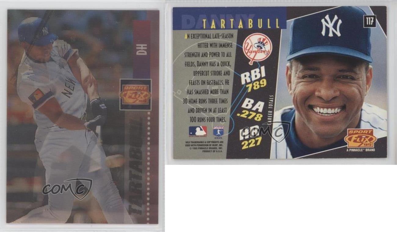 Danny Tartabull #117 Baseball Cards 1995 Sportflix