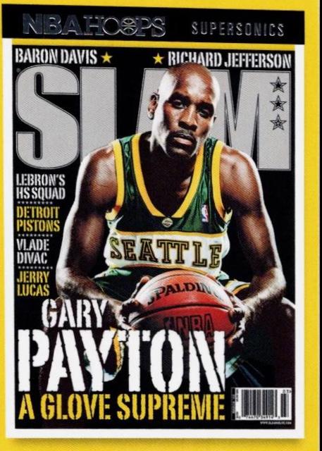 Gary Payton #67 Basketball Cards 2021 Panini Hoops SLAM