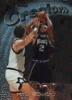 Mitch Richmond #299 Basketball Cards 1997 Finest Embossed