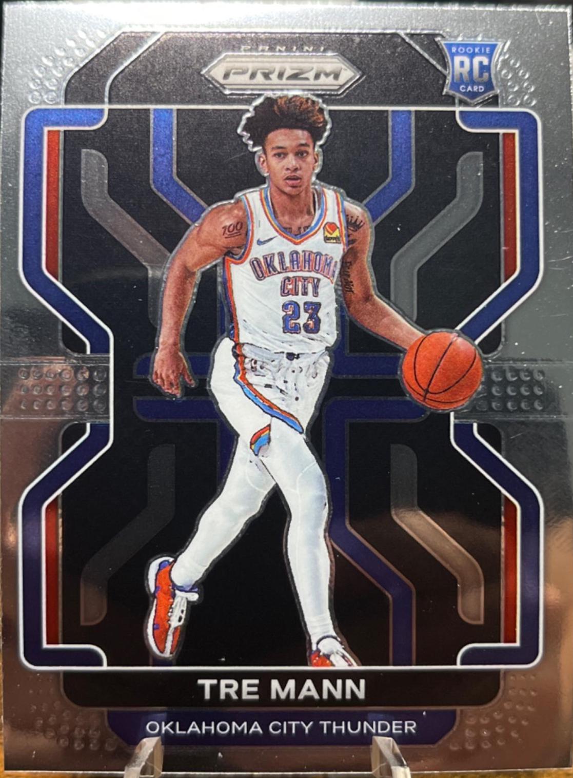 Tre Mann #274 Basketball Cards 2021 Panini Prizm