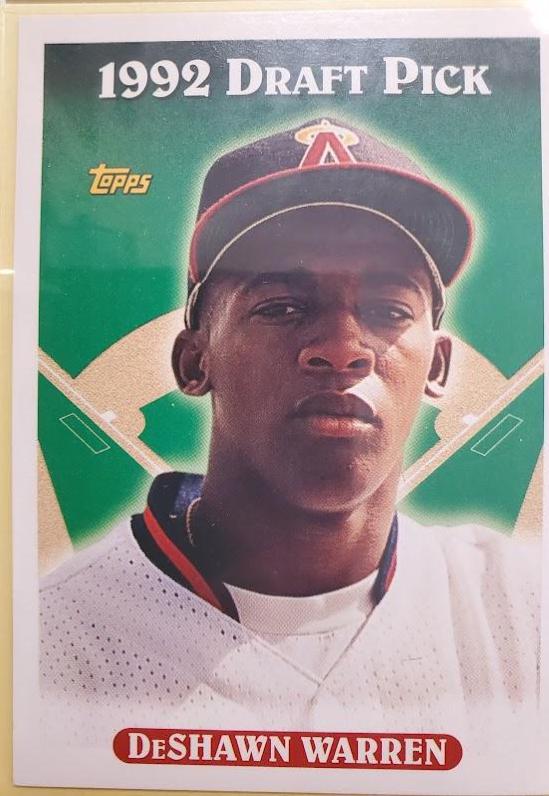 DeShawn Warren #574 Baseball Cards 1993 Topps