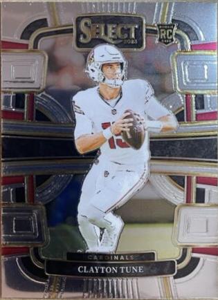 Clayton Tune #2 Football Cards 2023 Panini Select