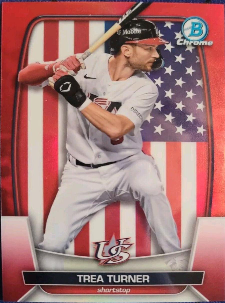Trea Turner [Red] #WBC-84