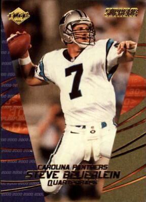 Steve Beuerlein #18 Football Cards 2000 Collector's Edge Supreme