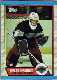 Kelly Hrudey #166 Hockey Cards 1989 Topps