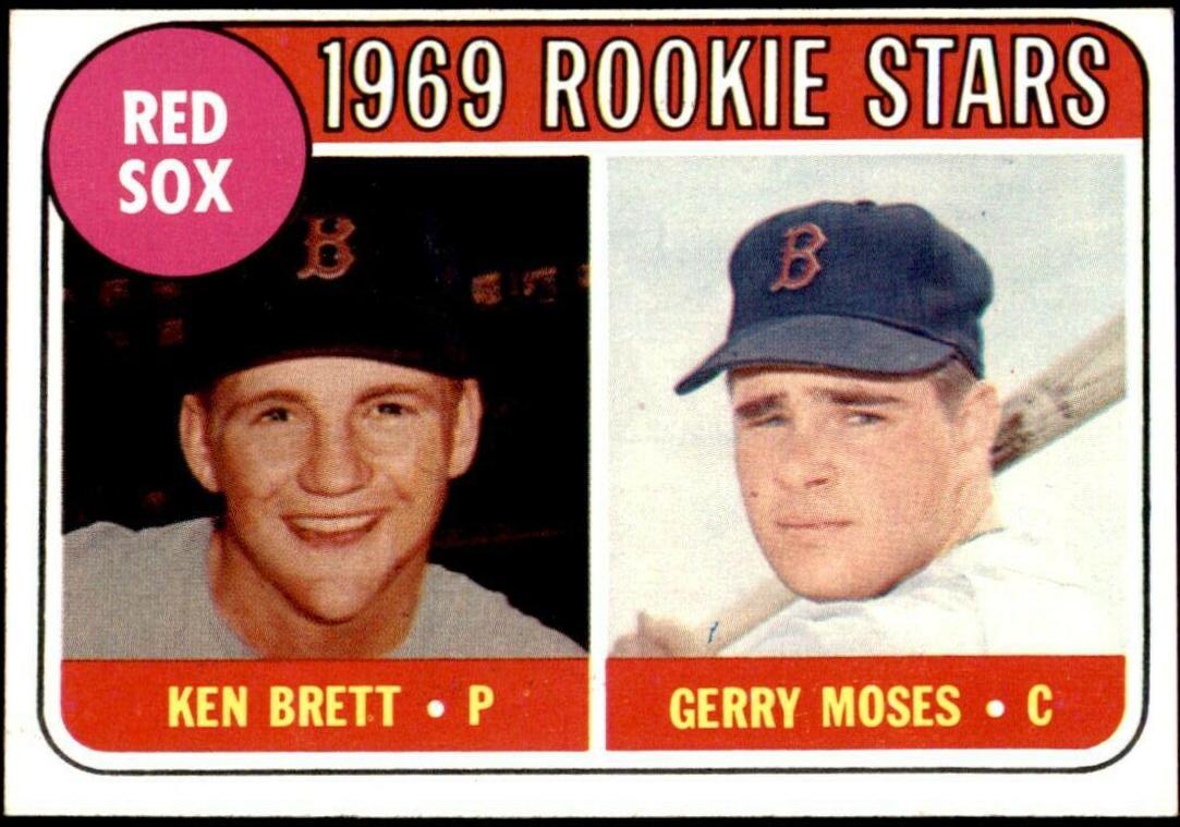 Red Sox Rookies #476 Baseball Cards 1969 Topps