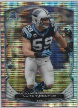 Luke Kuechly #13 2014 Bowman Chrome Football