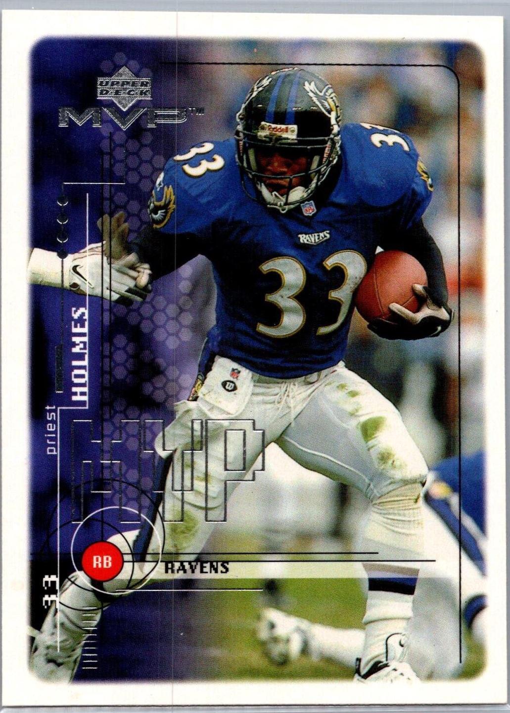 Priest Holmes #16 1999 Upper Deck MVP Football