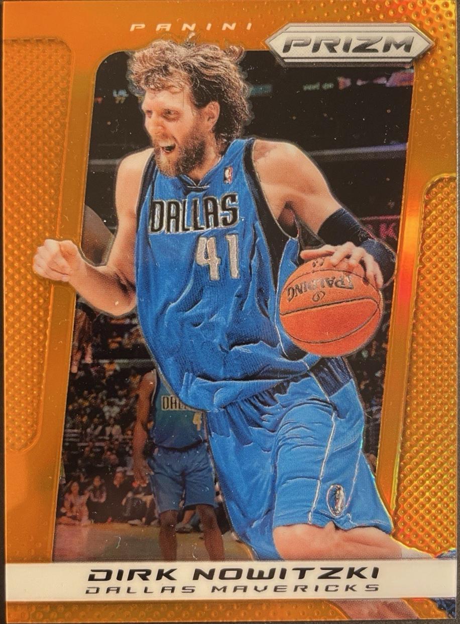 Dirk Nowitzki [Orange Prizm] #53
