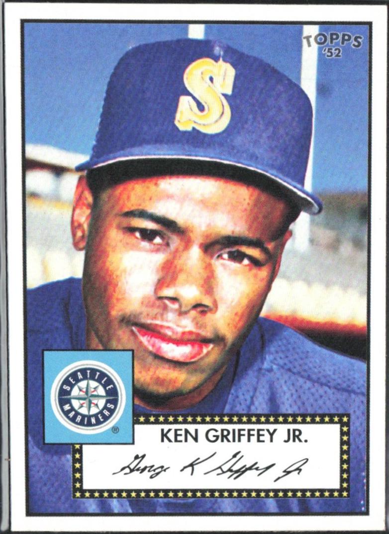 Ken Griffey Jr. #DF2 Baseball Cards 2007 Topps 1952 Debut Flashbacks