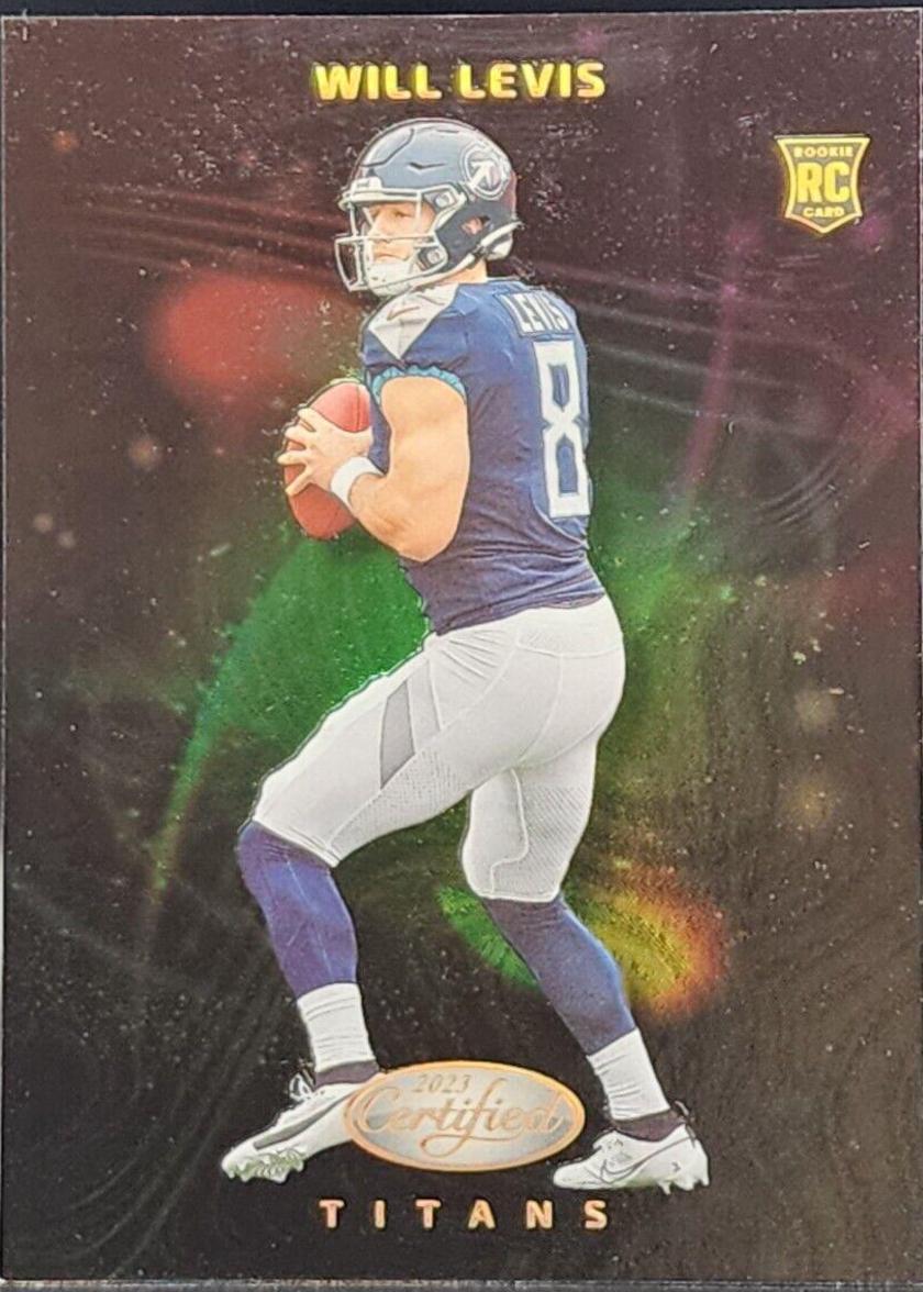 Will Levis #NM-7 Football Cards 2023 Panini Certified Night Moves