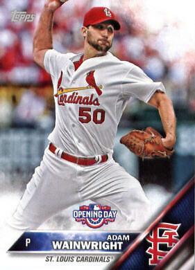 Adam Wainwright #OD-108 Baseball Cards 2016 Topps Opening Day