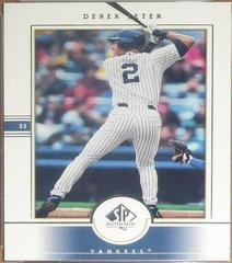 Derek Jeter #38 Baseball Cards 2000 SP Authentic Prices