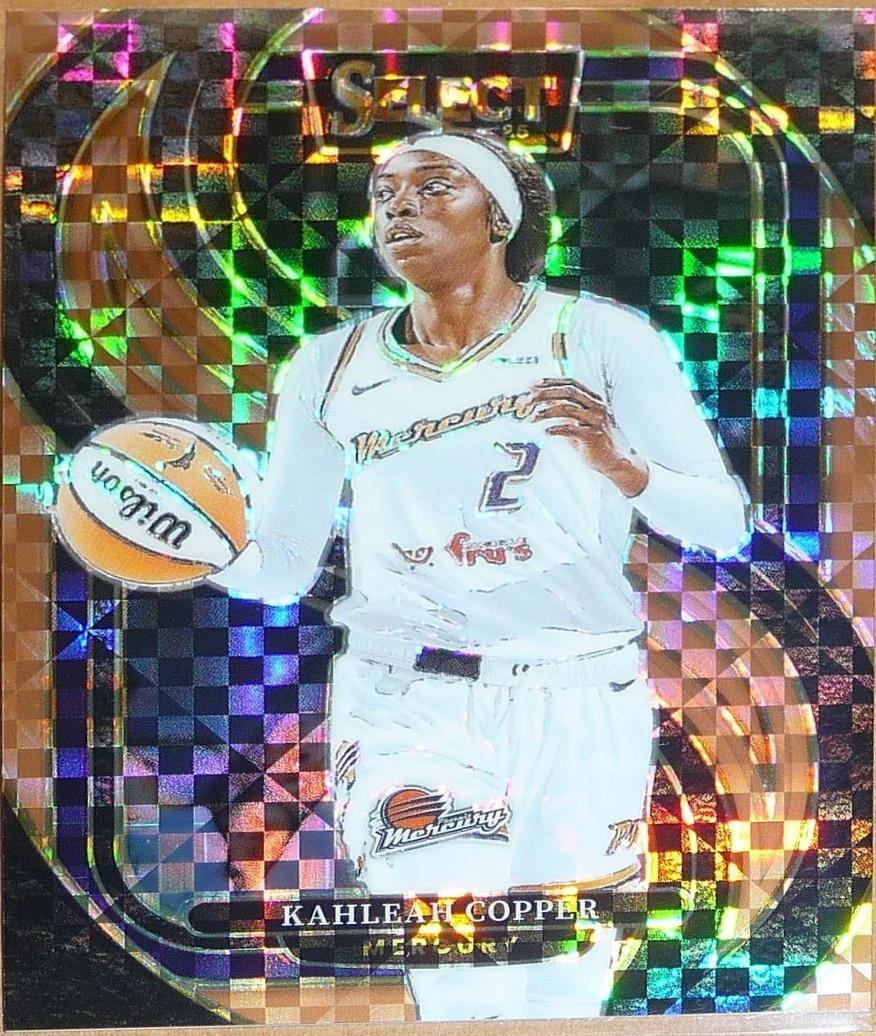 Kahleah Copper [Bronze Checker Prizm] #136 Prices | 2025 Panini Select ...