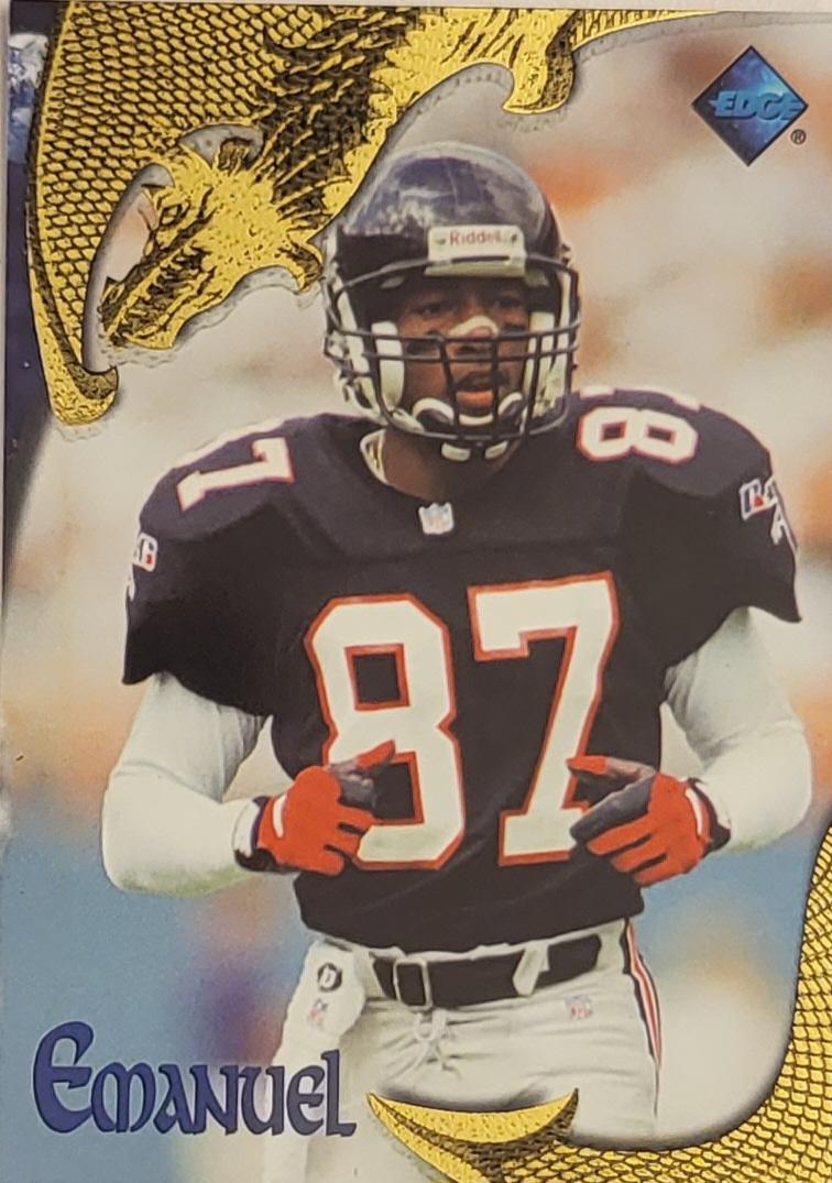 Bert Emanuel #6 Football Cards 1997 Collector's Edge Excalibur