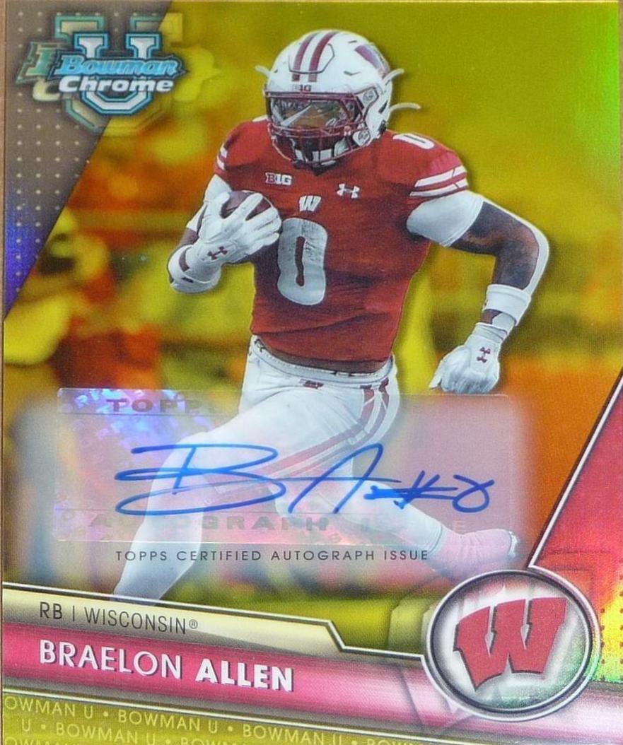 Braelon Allen [Autograph Yellow] #183