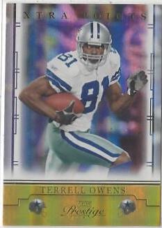 Terrell Owens #27 Football Cards 2008 Playoff Prestige