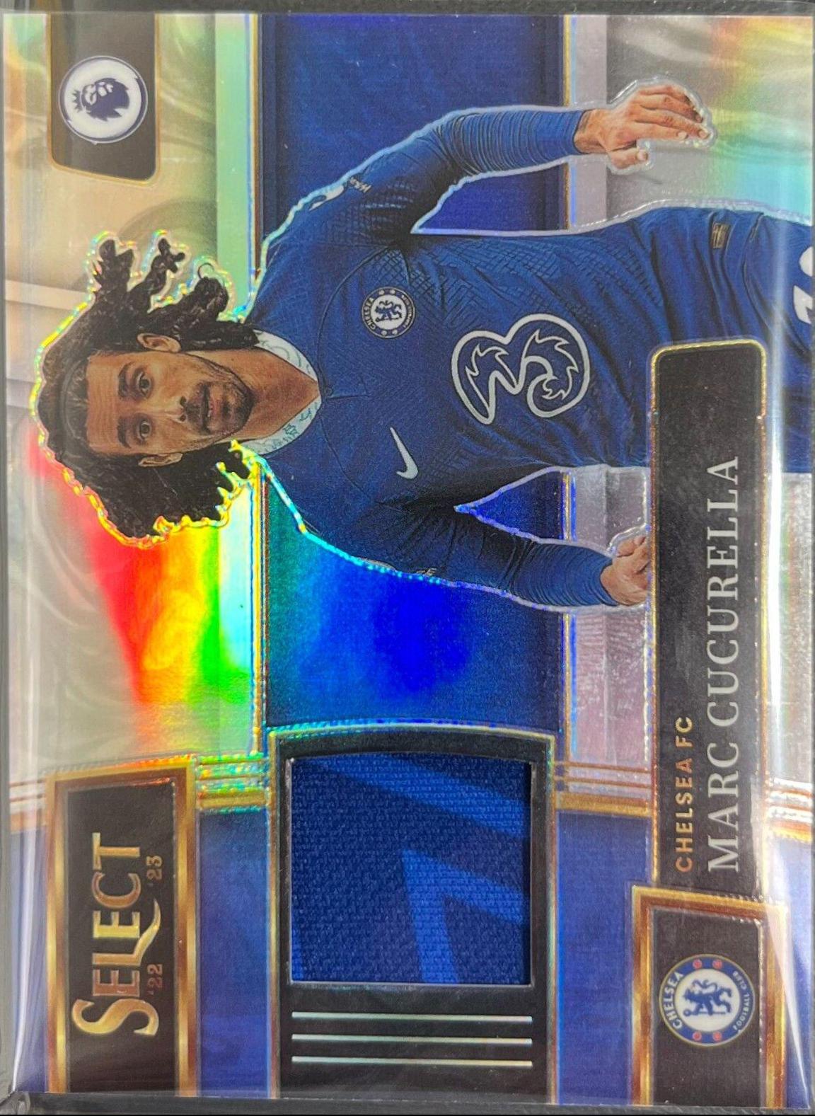 Marc Cucurella #SW-MCU Soccer Cards 2022 Panini Select Premier League Swatches