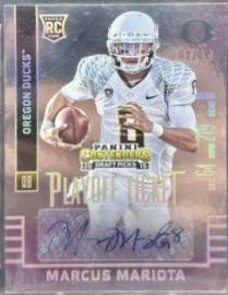 Marcus Mariota [Seat Autograph Playoff Ticket] #131