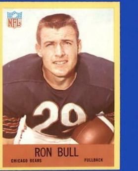 Ron Bull #27 Football Cards 1967 Philadelphia