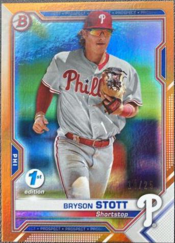 Bryson Stott [Orange Foil] #BFE-17