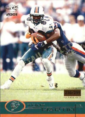 Tony Martin #226 2001 Pacific Football