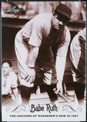 Babe Ruth #21 Baseball Cards 2016 Leaf Babe Ruth Collection Prices