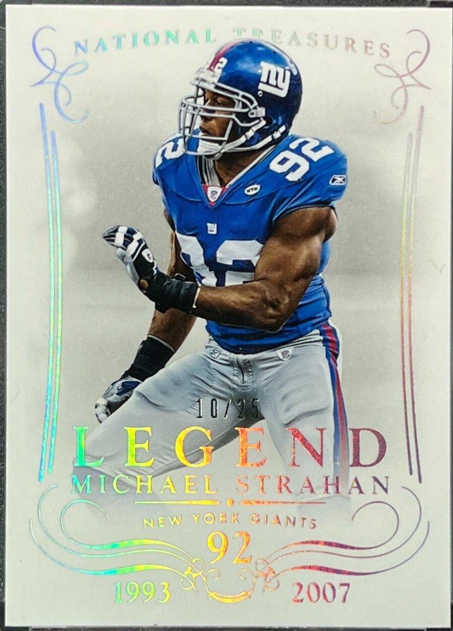 Michael Strahan [Century Silver] #106