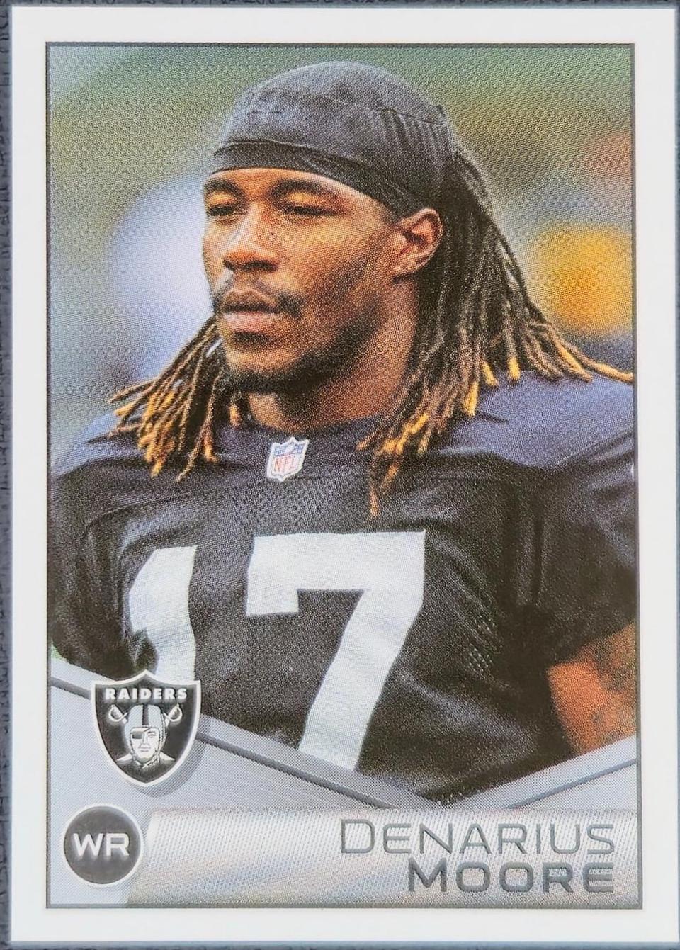 Denarius Moore #210 2014 Panini NFL Stickers Collection