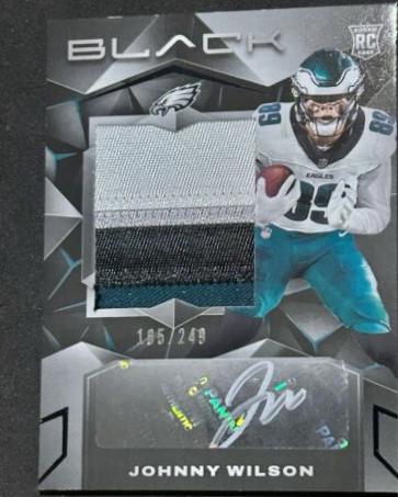 Johnny Wilson #240 2024 Panini Black Football