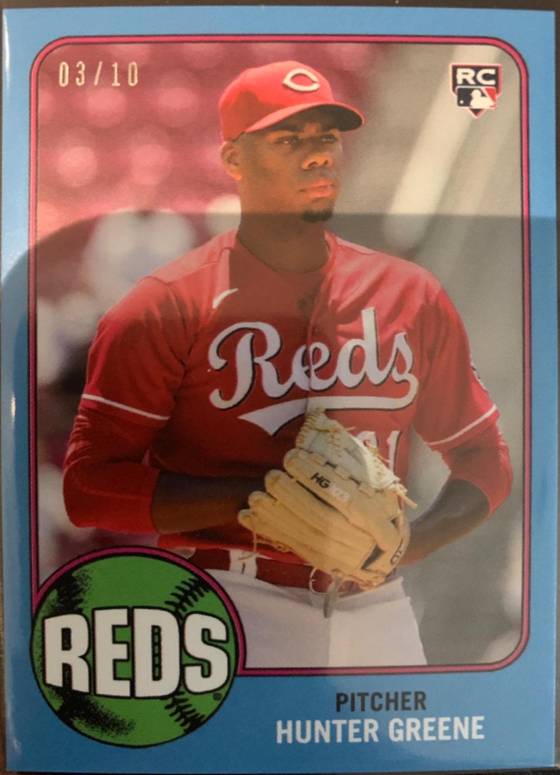 Hunter Green #104 Baseball Cards 2022 Topps Throwback Thursday
