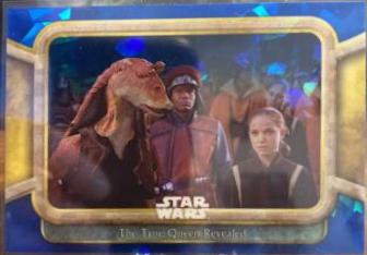 The True Queen Revealed #70 Star Wars 2024 Topps Chrome Sapphire