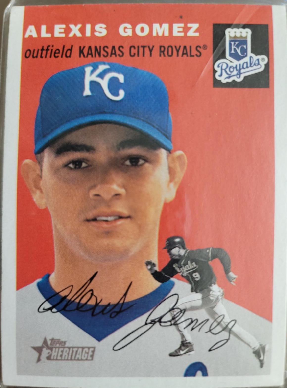 Alexis Gomez #17 Baseball Cards 2003 Topps Heritage