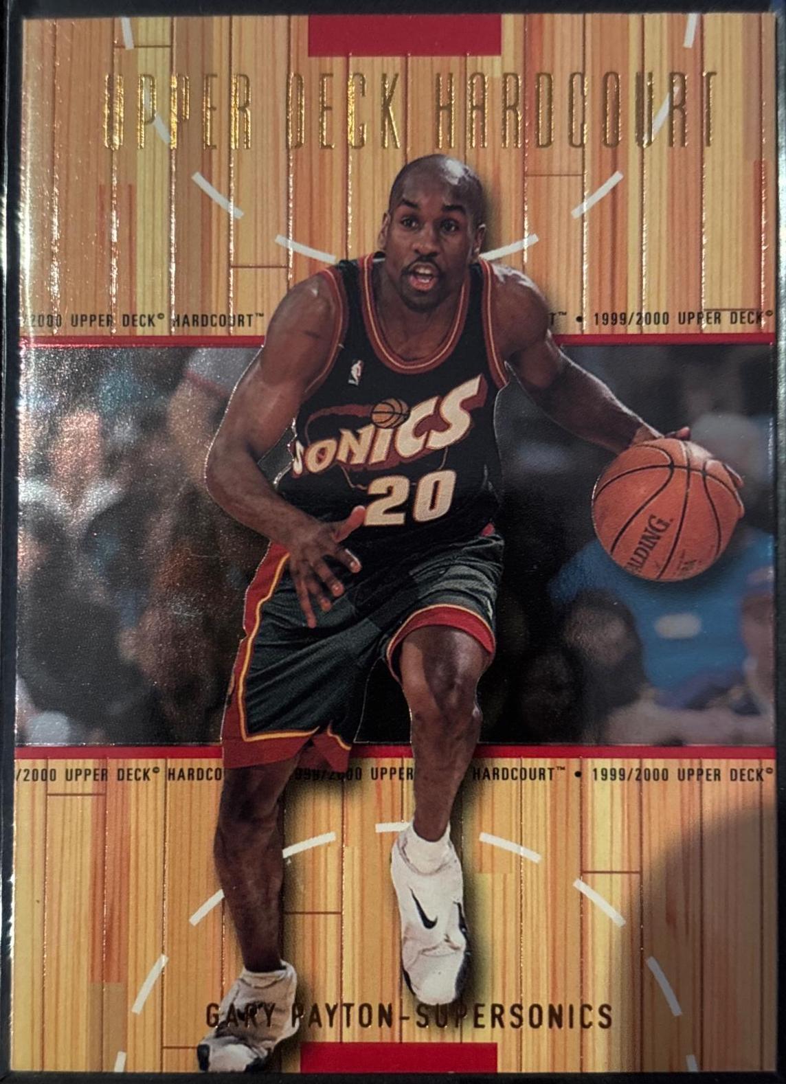 Gary Payton #51 Basketball Cards 1999 Upper Deck Hardcourt