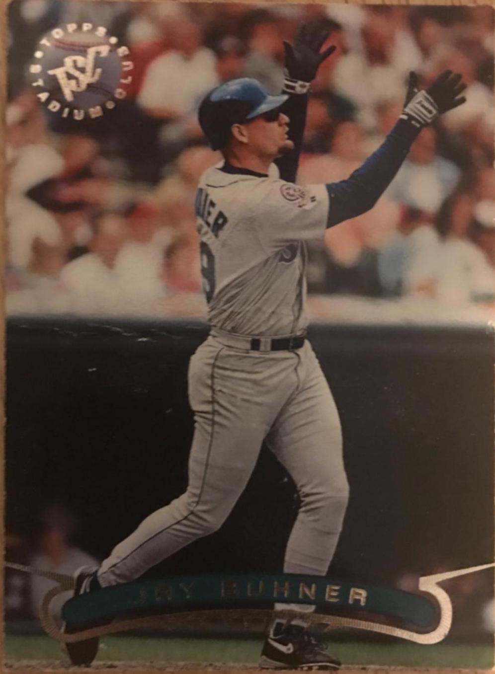 Jay Buhner #PP6 Baseball Cards 1996 Stadium Club Pre Production