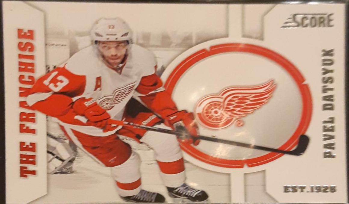 Pavel Datsyuk #F10 Hockey Cards 2012 Score The Franchise