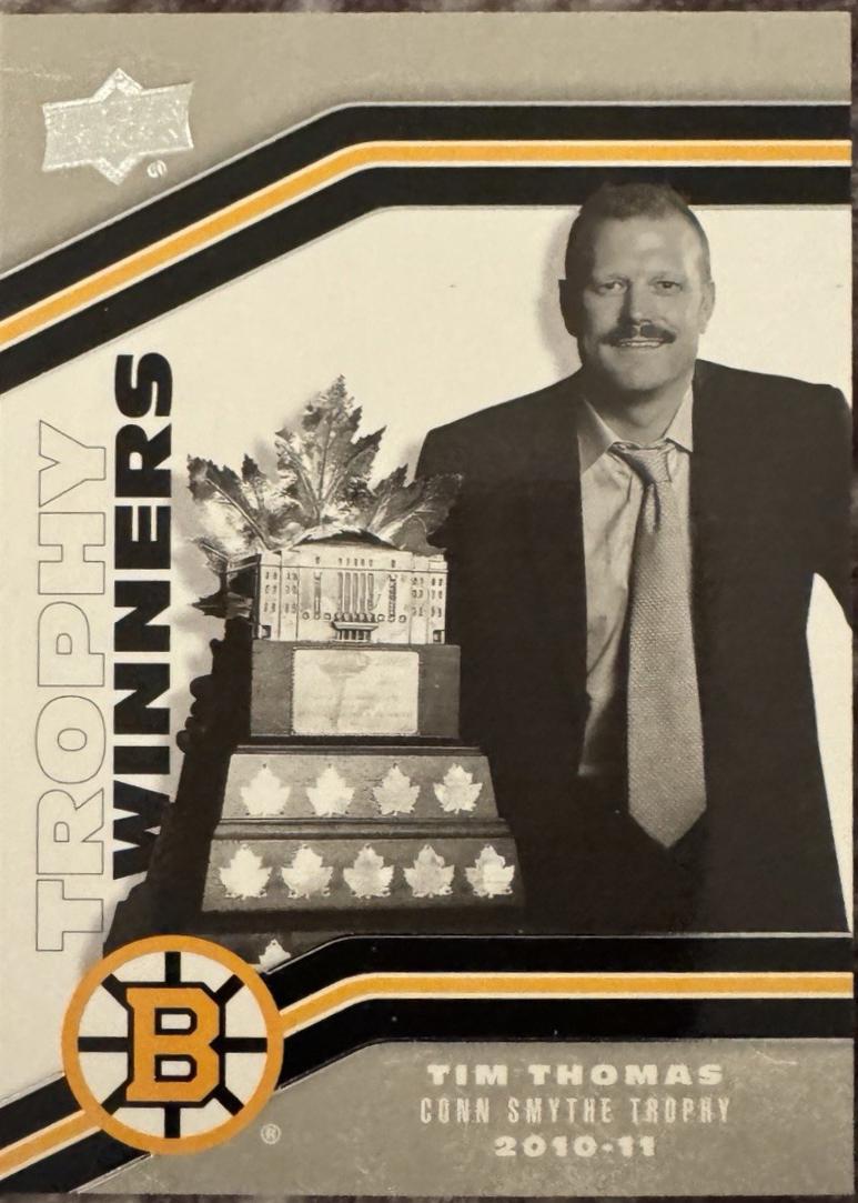 Tim Thomas #175 2023-24 Upper Deck Boston Bruins Centennial Hockey