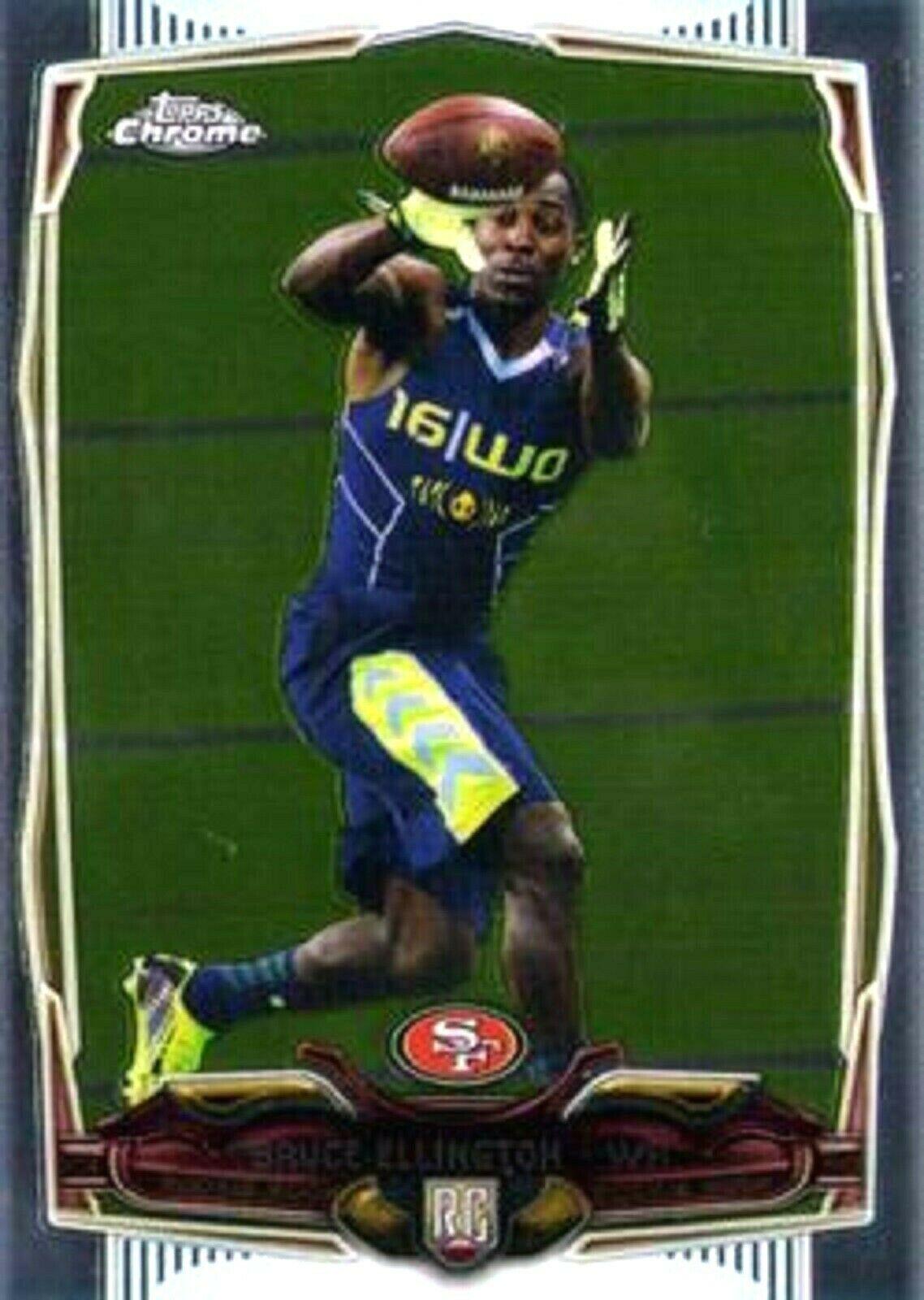 Bruce Ellington #116 Football Cards 2014 Topps Chrome