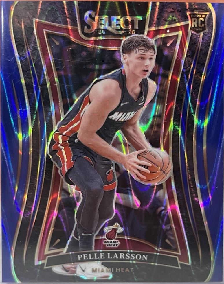 Pelle Larsson [Blue Flash Prizm] #400 Prices | 2024 Panini Select