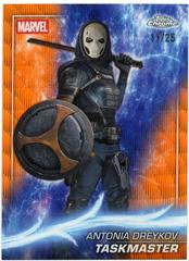 Taskmaster [Orange Wave Refractor] #185 Marvel 2025 Topps Chrome Studios Prices